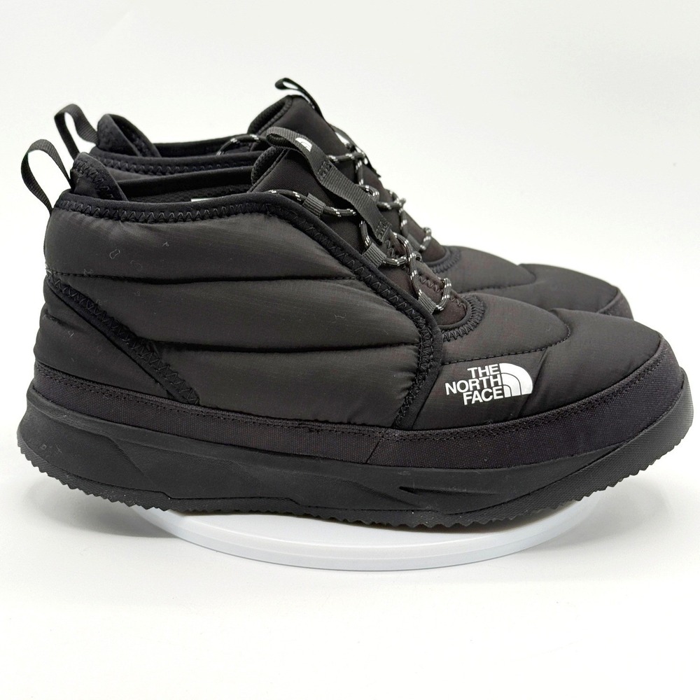 The North Face Womens NSE Chukka Boot Size 5.5 TNF Black Puffer NF0A7W46KX7, NEW
